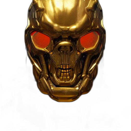 mask, robot, face, jewelry transparent PNG cut-out