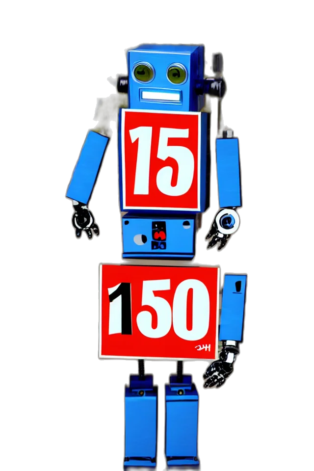 robot, 3d render, concept art, cute transparent PNG cut-out