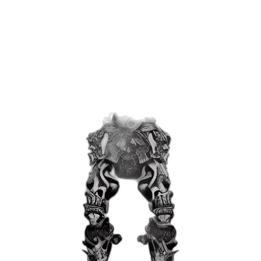 jewelry, crown, mask, staff transparent PNG cut-out