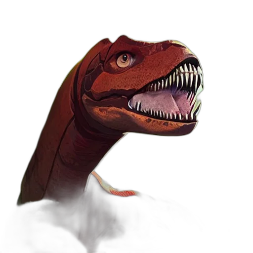 dragon, creature, animal, staff transparent PNG cut-out
