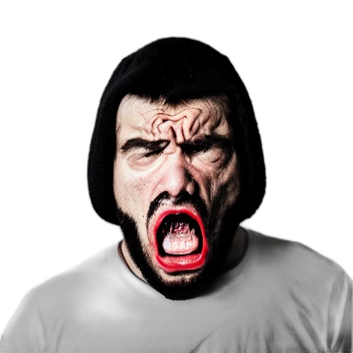 face, creature, mask, staff transparent PNG cut-out