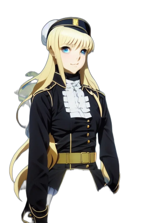 jacket, staff, crown, hat transparent PNG cut-out
