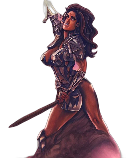sword, weapon, fantasy art, concept art transparent PNG cut-out