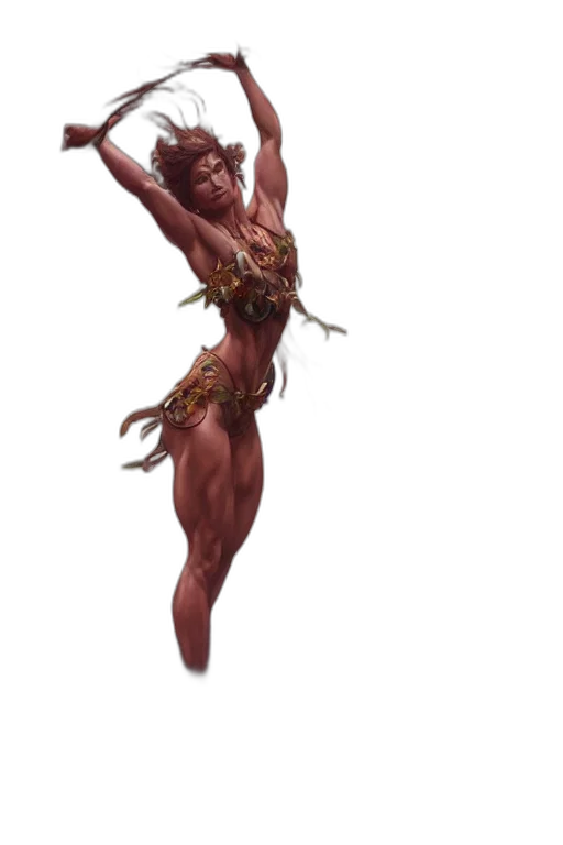 staff, creature, concept art, fantasy art transparent PNG cut-out