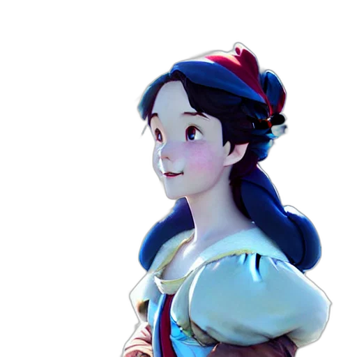crown, dress, face, staff transparent PNG cut-out