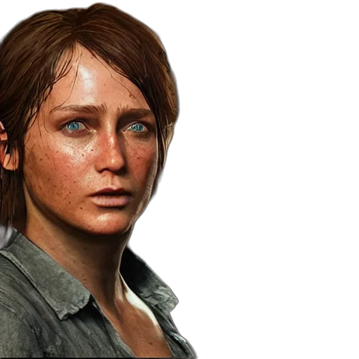 face, jacket, concept art, photorealistic transparent PNG cut-out