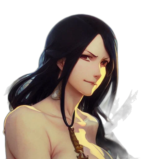 staff, face, jewelry, fantasy art transparent PNG cut-out