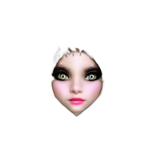 face, mask, creature, jewelry transparent PNG cut-out