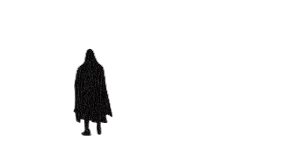 jacket, dress, mask, hair transparent PNG cut-out