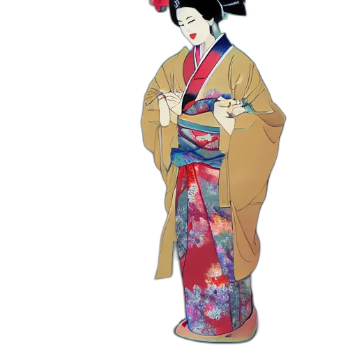 staff, dress, jewelry, photorealistic transparent PNG cut-out