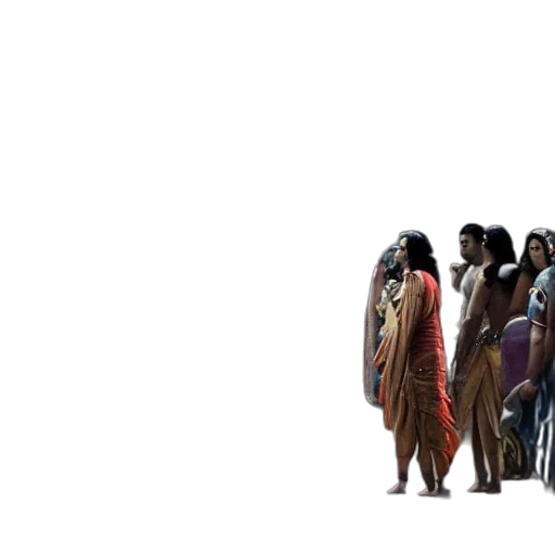 hair, dress, concept art, 3d render transparent PNG cut-out