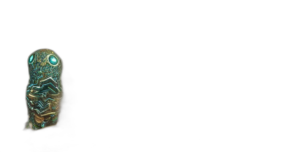 staff, monochrome, pastel, fractal transparent PNG cut-out