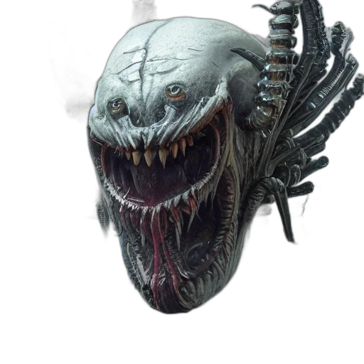 creature, mask, dragon, face transparent PNG cut-out