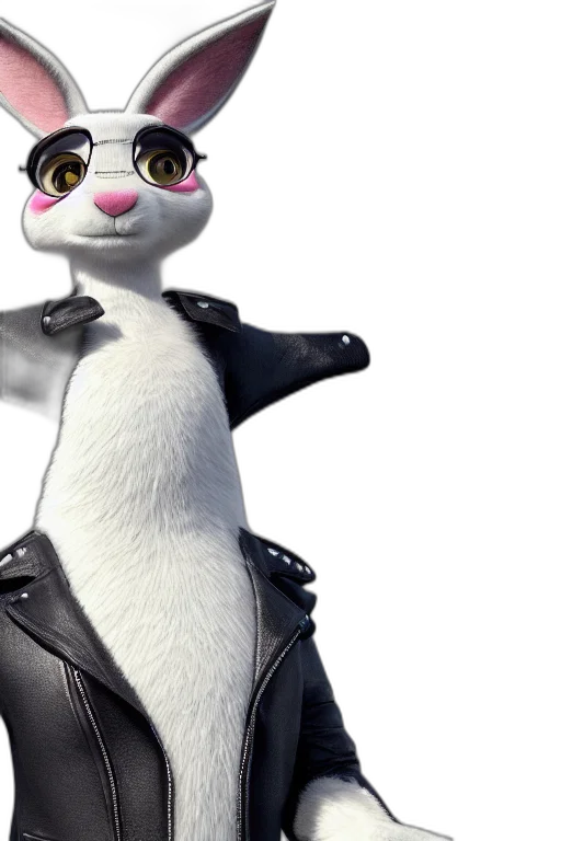 animal, jacket, 3d render, concept art transparent PNG cut-out