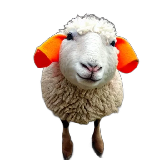 animal, hat, staff, face transparent PNG cut-out
