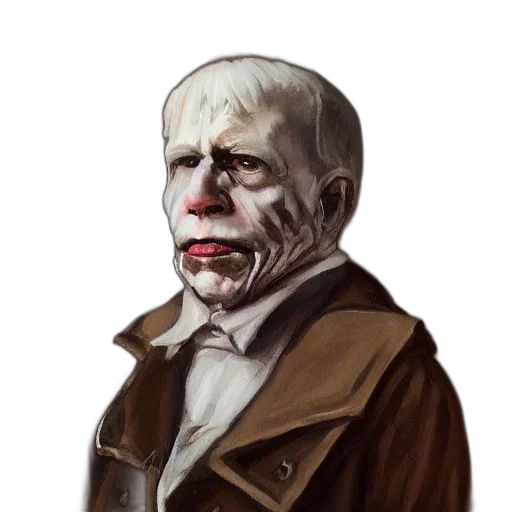 face, mask, creature, staff transparent PNG cut-out