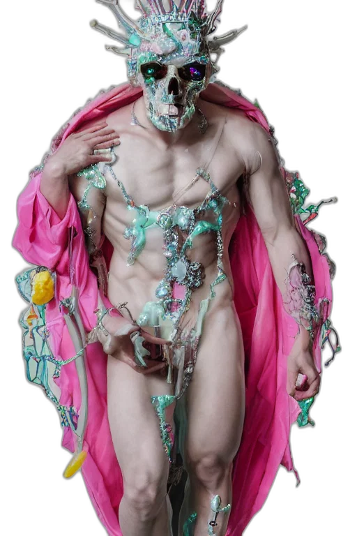 jewelry, creature, dress, mask transparent PNG cut-out