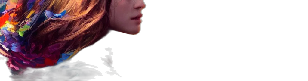 face, robot, mask, hair transparent PNG cut-out