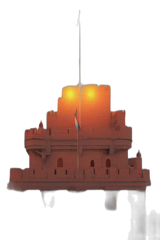 crown, building, staff, sword transparent PNG cut-out