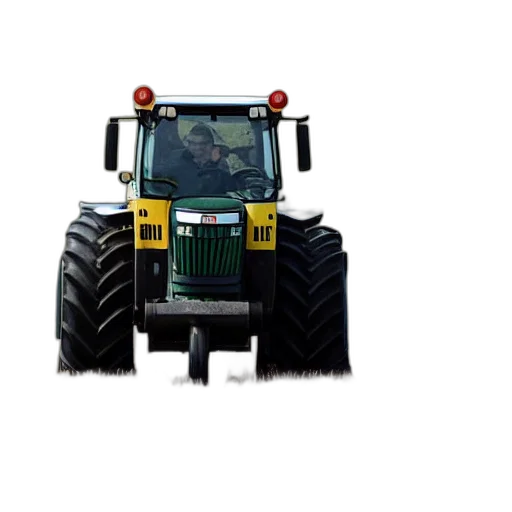 mark, rutte, driving, tractor transparent PNG cut-out