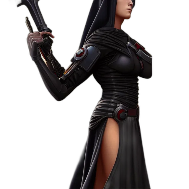 dress, staff, weapon, sword transparent PNG cut-out