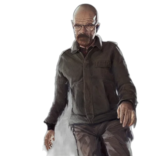 jacket, staff, creature, face transparent PNG cut-out
