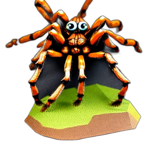creature, animal, robot, 3d render transparent PNG cut-out
