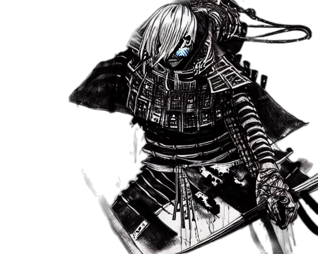 robot, weapon, mask, sword transparent PNG cut-out