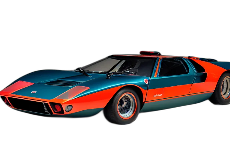 car, 3d render, concept art, photorealistic transparent PNG cut-out