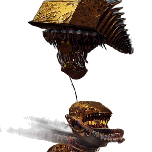 crown, hat, weapon, creature transparent PNG cut-out