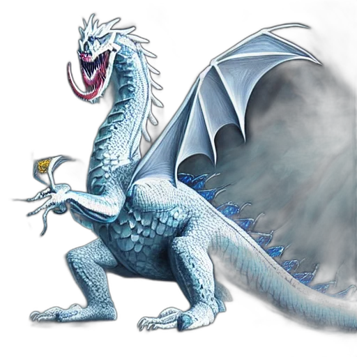 dragon, creature, concept art, fantasy art transparent PNG cut-out