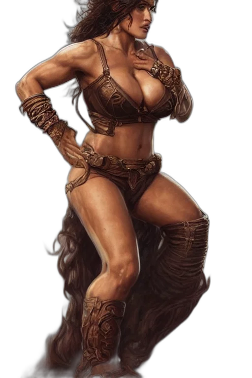 fantasy art, concept art, comic book art, photorealistic transparent PNG cut-out