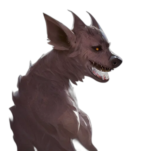 creature, animal, dragon, staff transparent PNG cut-out