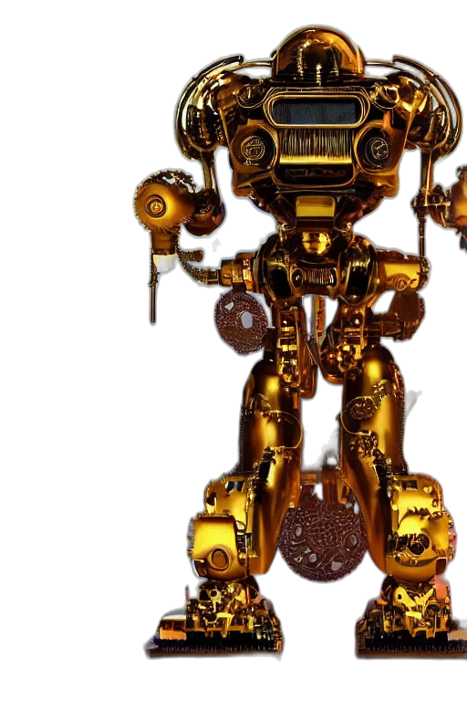 robot, weapon, staff, concept art transparent PNG cut-out