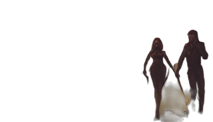 dress, creature, hair, animal transparent PNG cut-out
