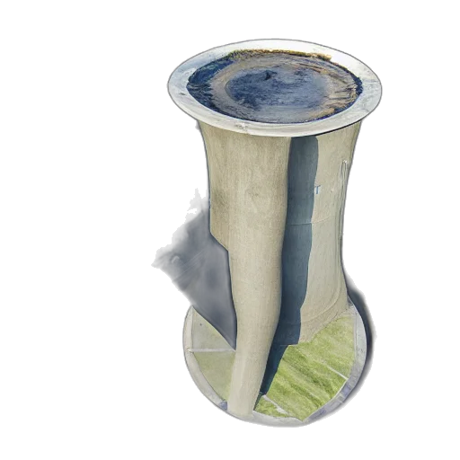 bottle, furniture, 3d render, photorealistic transparent PNG cut-out