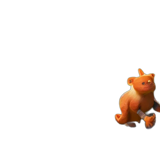 animal, creature, dragon, staff transparent PNG cut-out