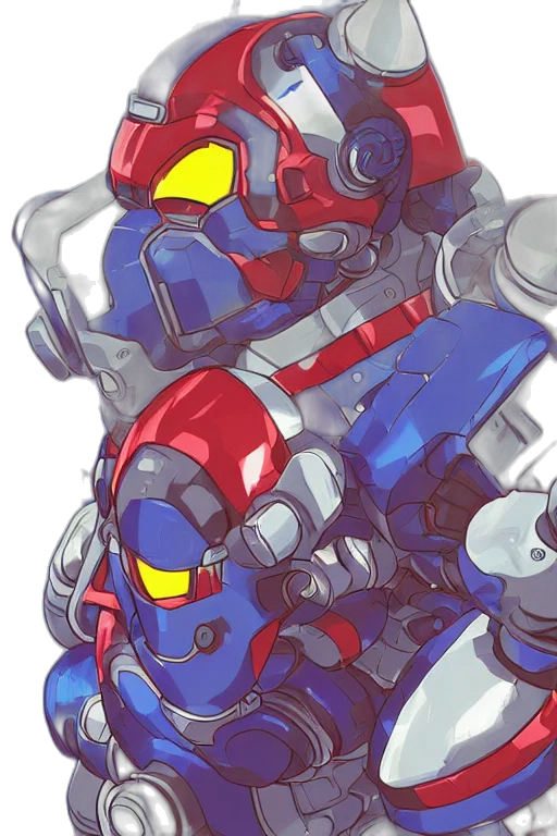 robot, weapon, concept art, watercolor transparent PNG cut-out