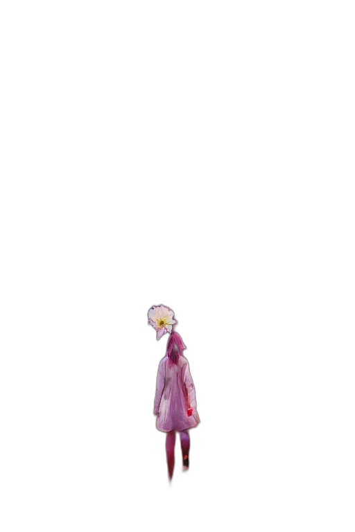 dress, robot, staff, creature transparent PNG cut-out