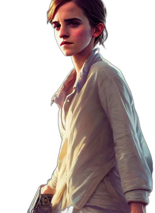 staff, face, jacket, weapon transparent PNG cut-out
