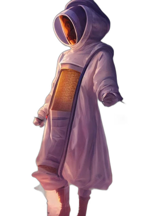 staff, robot, jacket, mask transparent PNG cut-out