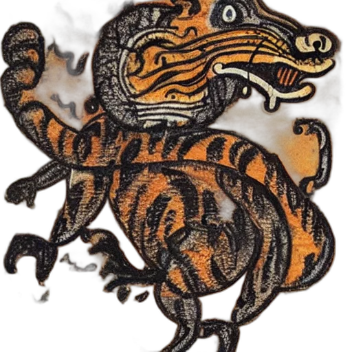 dragon, creature, animal, mask transparent PNG cut-out