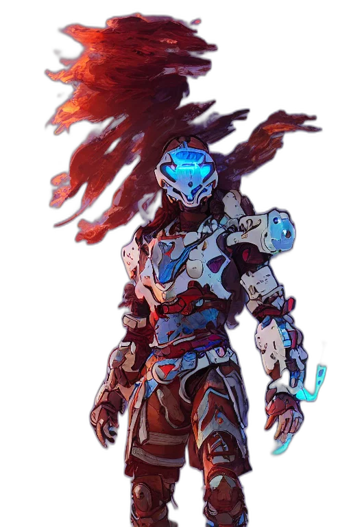robot, weapon, dragon, mask transparent PNG cut-out