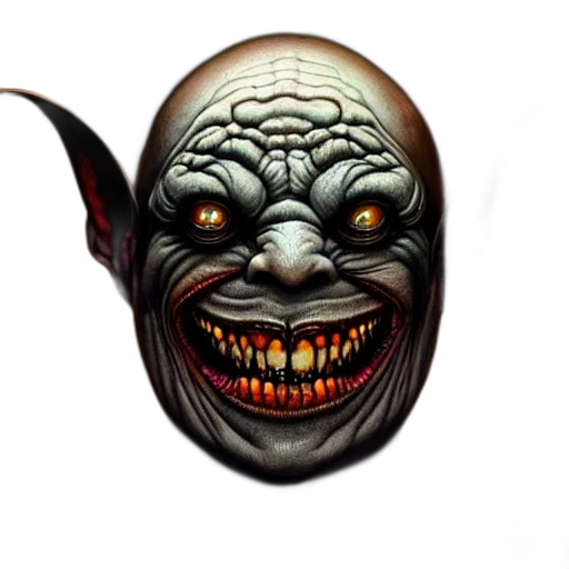 mask, face, staff, creature transparent PNG cut-out
