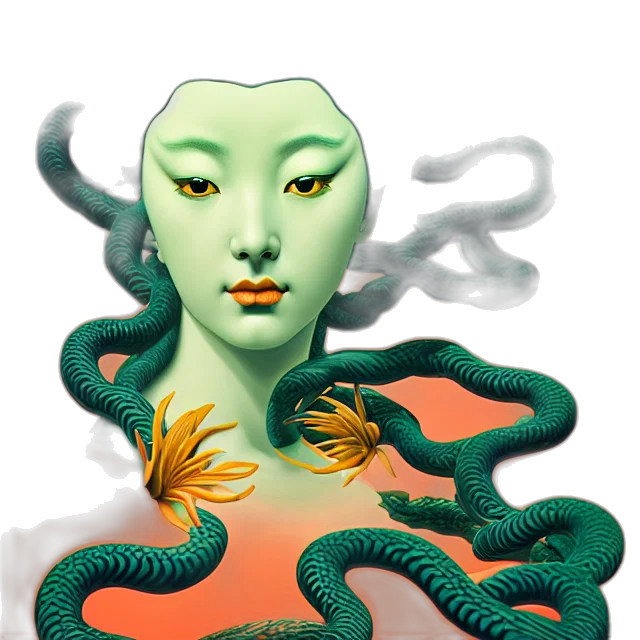 mask, creature, jewelry, dragon transparent PNG cut-out