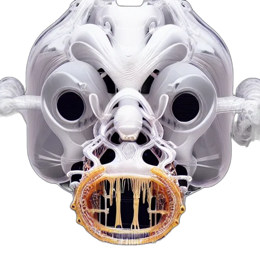 mask, robot, weapon, face transparent PNG cut-out