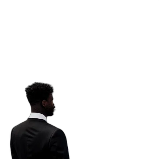 jacket, staff, face, hair transparent PNG cut-out