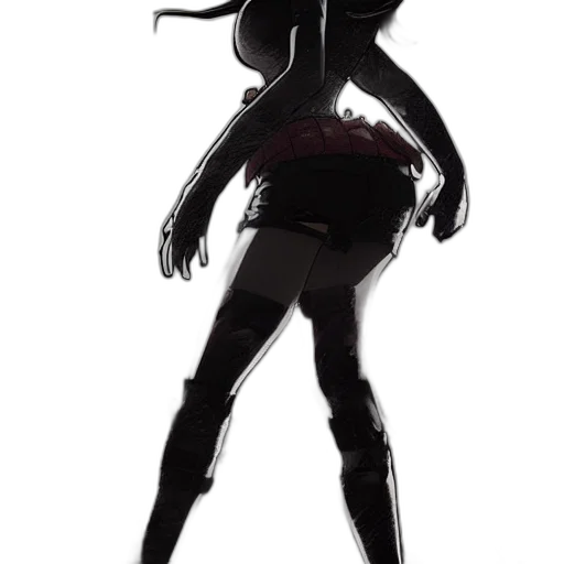 dress, staff, mask, creature transparent PNG cut-out