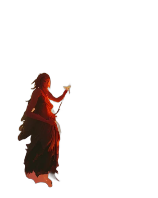 dress, staff, weapon, sword transparent PNG cut-out