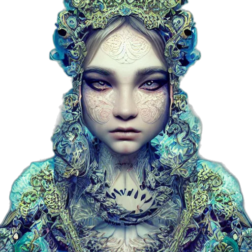 crown, jewelry, face, mask transparent PNG cut-out
